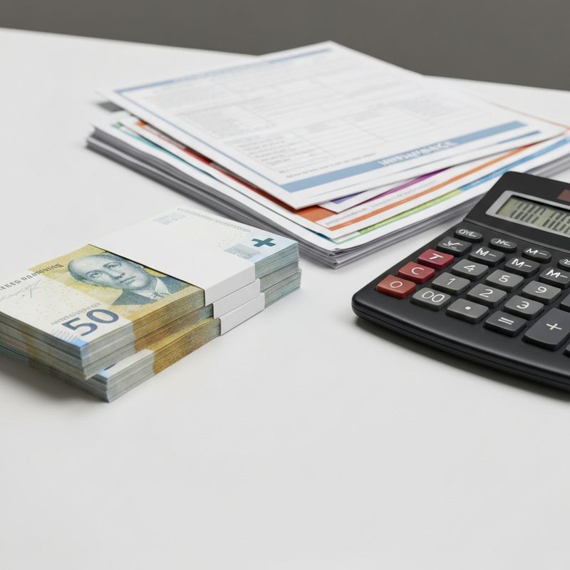 Junge Familie beim Spaziergang in der Natur