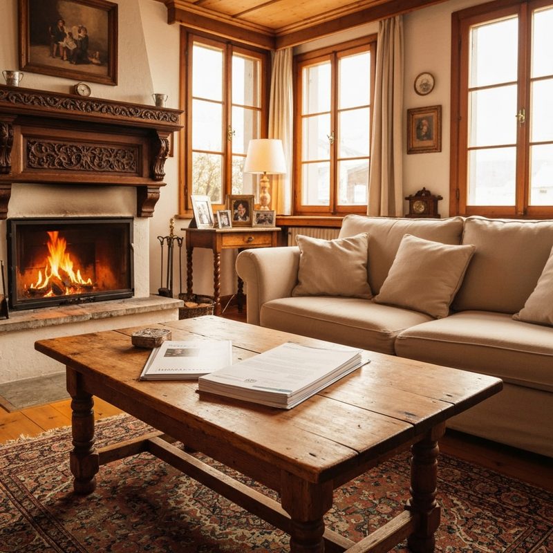 Familie mit Kindern plant ihre Krankenkasse